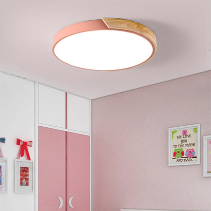 Colorful LED Round Ceiling Light | Modern Acrylic Fixture | Vibrant Decorative Lighting | Brick by Brick