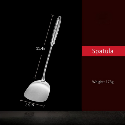 Stainless Steel Kitchen Utensils | Spoon & Spatula Options | 304 Stainless | LFGB | Brick by Brick