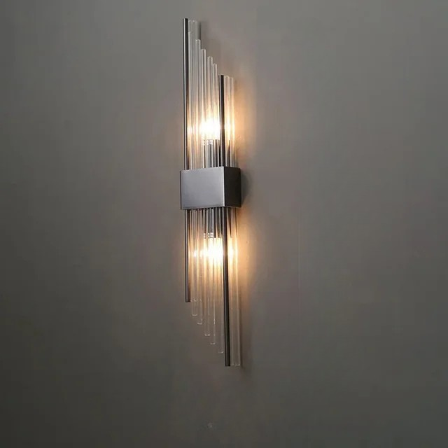 Crystal LED Wall Light | Elegant Luxury Lighting Fixture | Modern Ambient Accent | Brick by Brick
