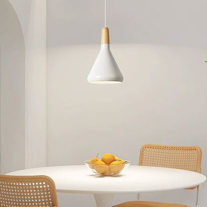 Nordic Macaron Pendant Light | Wooden Accent | Minimalist Charm | D7.09"-15.35" | Brick by Brick