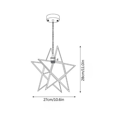 Pink Stained Glass Pendant Light | D 8.6 or 10.6 in | Pink Glass Shade & Brass Finish | Indoor Ceiling Lighting | Brick by Brick