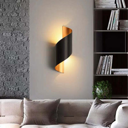 Conch-Shape Outdoor Wall Lamp | Small 9 x 3.1 in or Large 11 x 3.9 in | Orr Modern | Metal / Acrylic | Brick by Brick