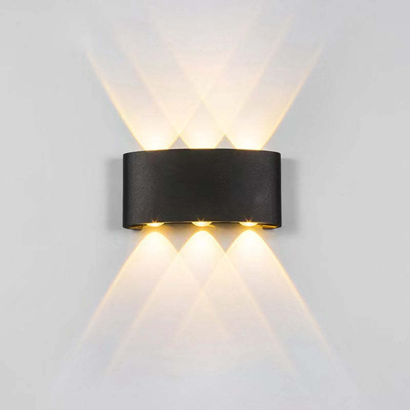 Waterproof RGB LED Wall Light | 3.15 x 3-12.4 in | Aluminum Outdoor & Indoor | Energy-Efficient | Brick by Brick