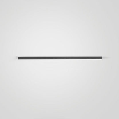 Contemporary LED Linear Ceiling Light | 23.6–47.2 in | Dimmable Flush Mount |Black Metal | Brick by Brick