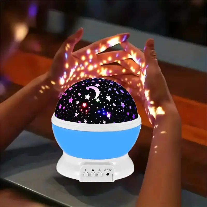 LED Starry Sky Projector Lamp | Galaxy & Planet Ceiling Light | Relaxation & Sleep Aid | Brick by Brick