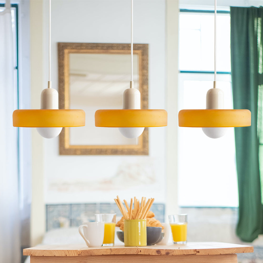 3-Light Glass Chandelier | 59.06 x 38.98 in | Contemporary Ceiling Fixture | Elegant Home Décor Lighting | Brick by Brick