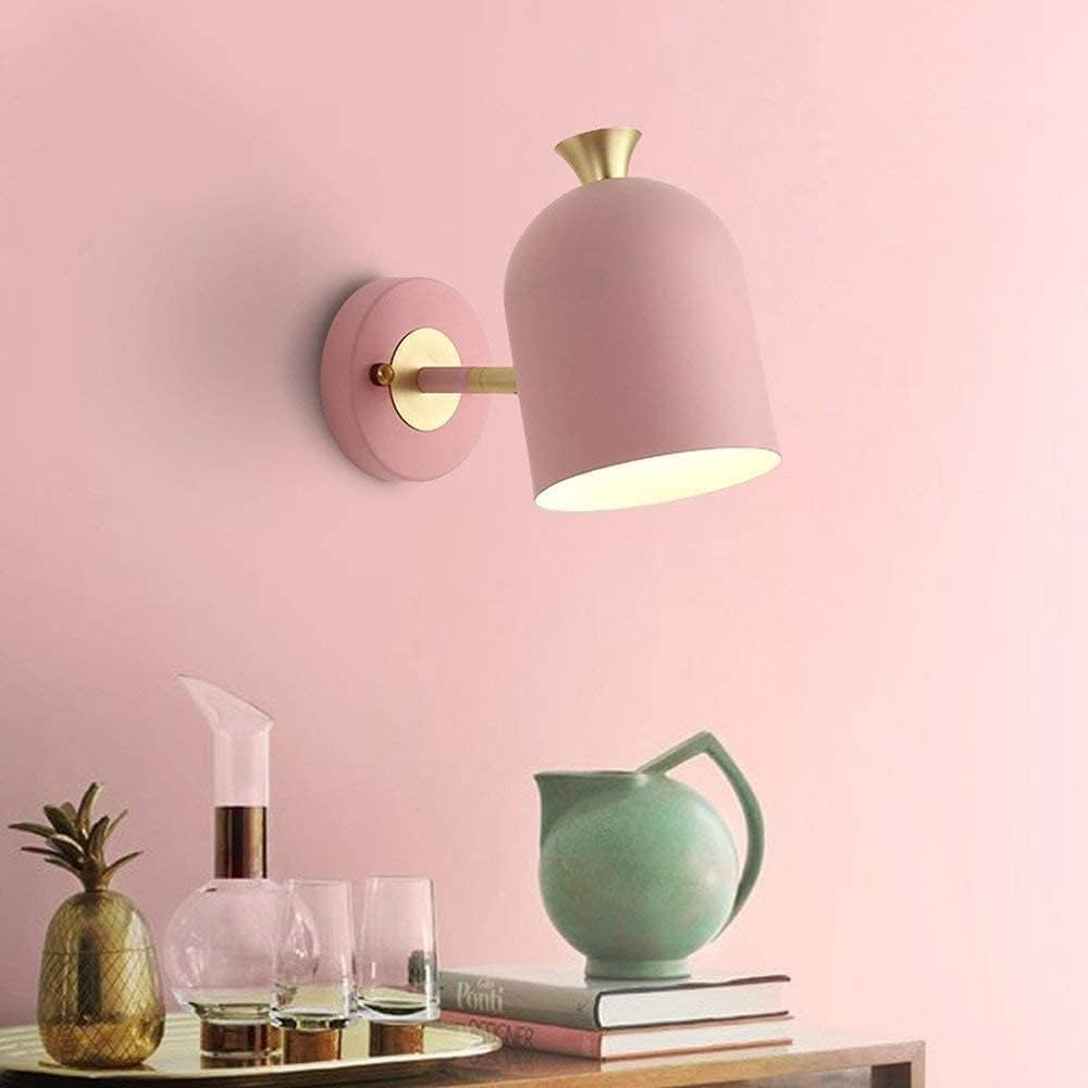 Decorative Iron Wall Lamp | 9.84"× 7.87" | Single Bulb Lighting | Metal Wall Mounted Light | Brick by Brick