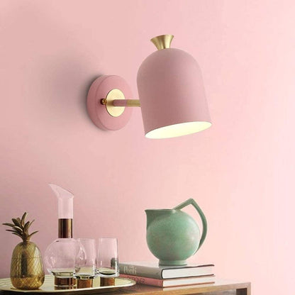 Decorative Iron Wall Lamp | 9.84"× 7.87" | Single Bulb Lighting | Metal Wall Mounted Light | Brick by Brick