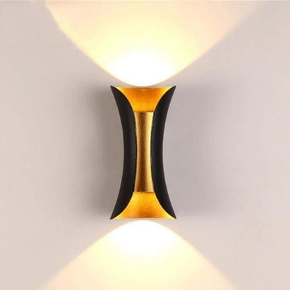 Waterproof LED Wall Lamp | 7.9–11.8 x 3.9–4.7 in | Aluminum & Glass | IP65 Rated Modern Outdoor Lighting | Brick by Brick