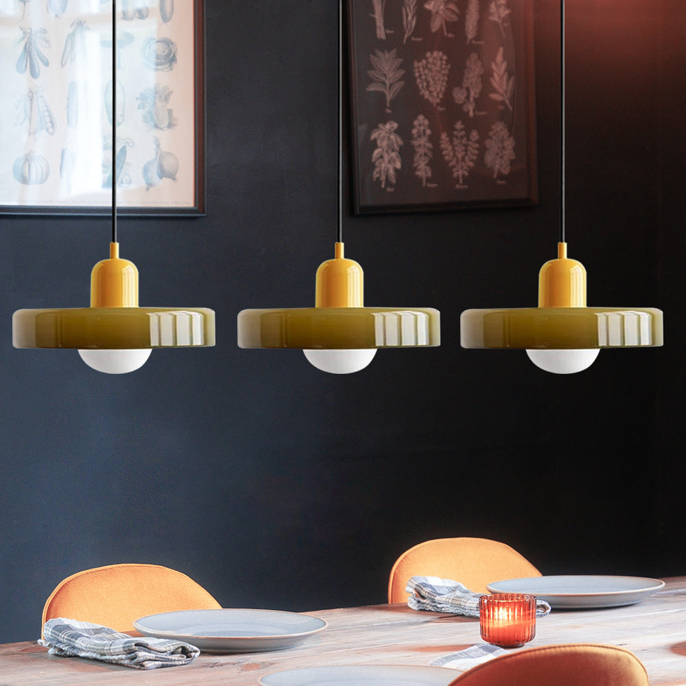 3-Light Glass Chandelier | 59.06 x 38.98 in | Contemporary Ceiling Fixture | Elegant Home Décor Lighting | Brick by Brick