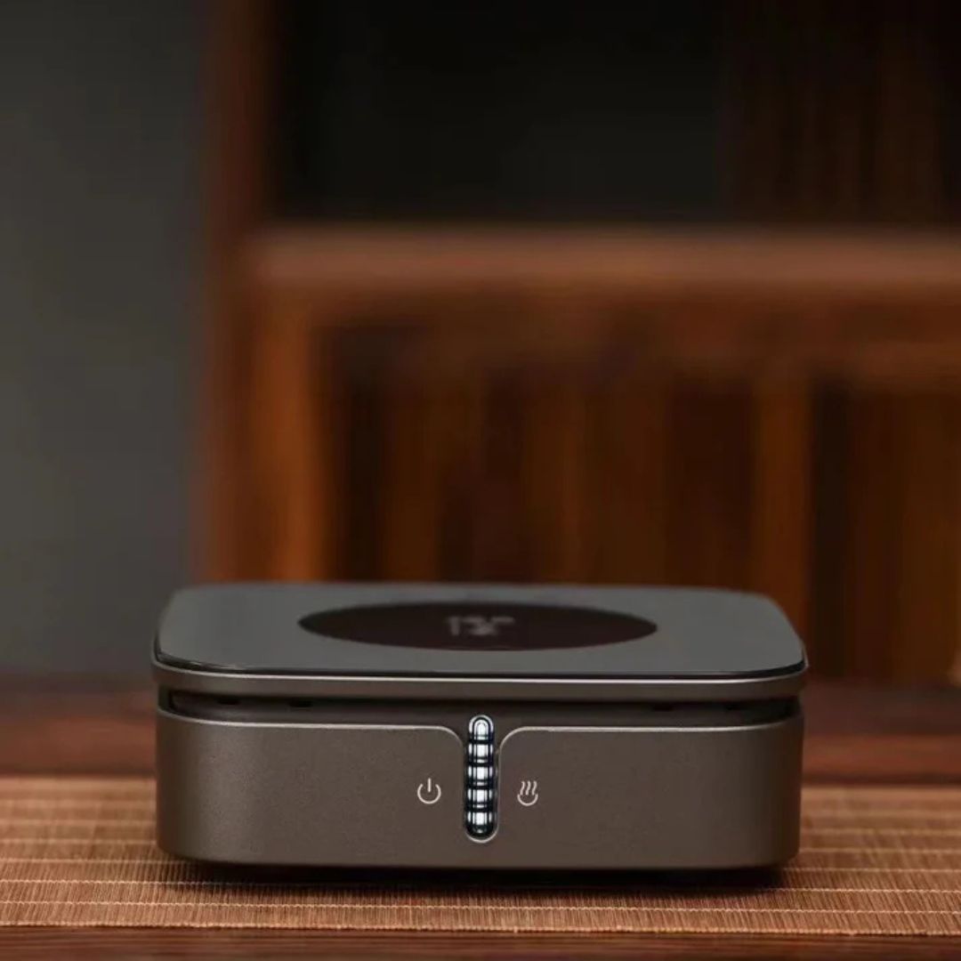 Electric Ceramic Hot Plate | 1000W Portable Heater | Adjustable Temperature | Brick by Brick