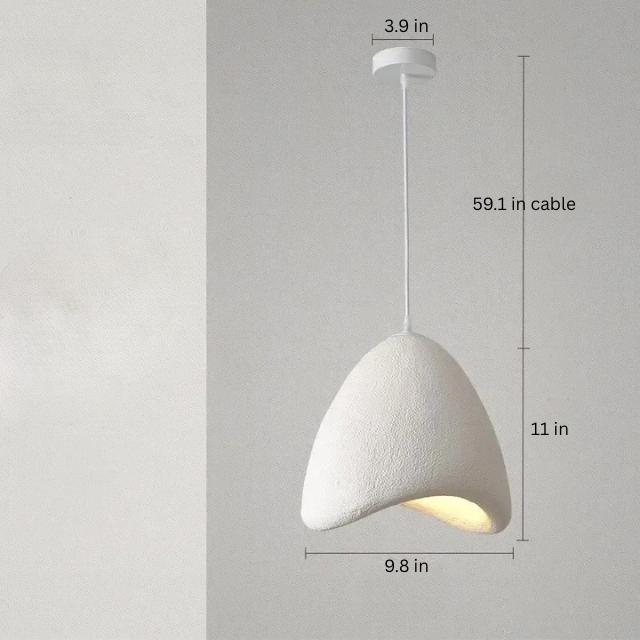 Japanese Wabi Sabi Pendant Light | 7.9 - 15.7 in | Nordic Style Modern Ceiling Lamp  | 110–240V | Brick by Brick
