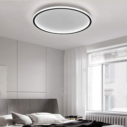 Ultra-Thin Modern Ceiling Light | Flush Mount LED for Low Ceilings | Round & Dimmable
