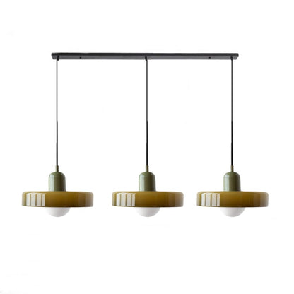 3-Light Glass Chandelier | 59.06 x 38.98 in | Contemporary Ceiling Fixture | Elegant Home Décor Lighting | Brick by Brick