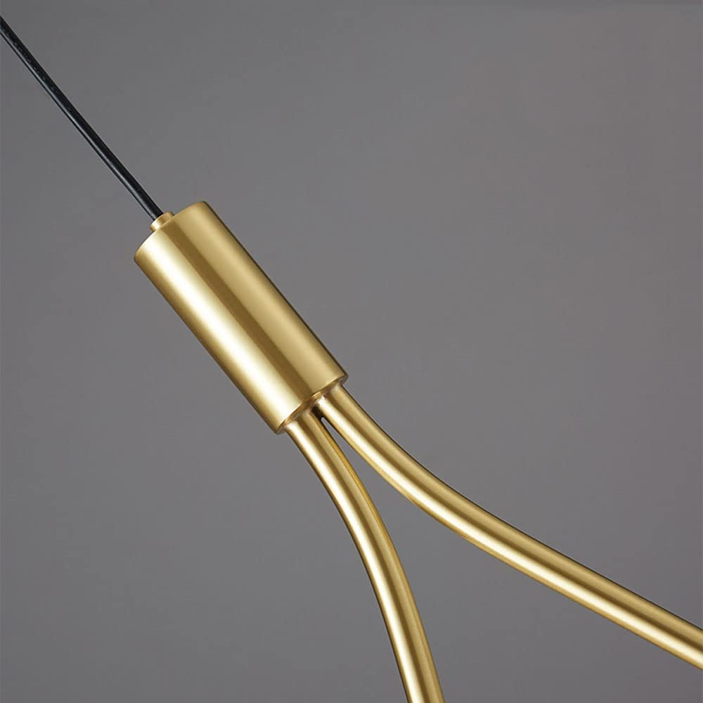 Modern Nordic Pendant Light | 14.1 x 6.2 in | Adjustable LED Hanging Lamp | Brick by Brick