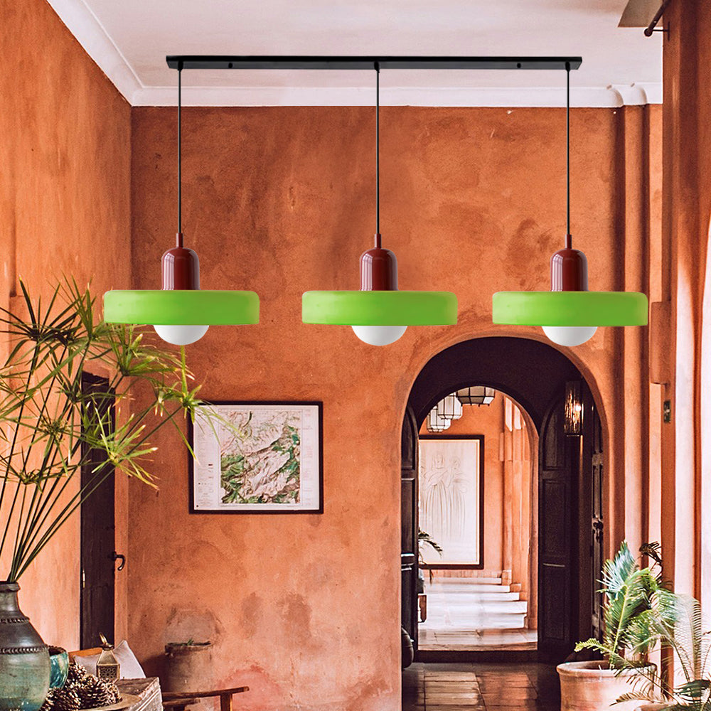 3-Light Glass Chandelier | 59.06 x 38.98 in | Contemporary Ceiling Fixture | Elegant Home Décor Lighting | Brick by Brick