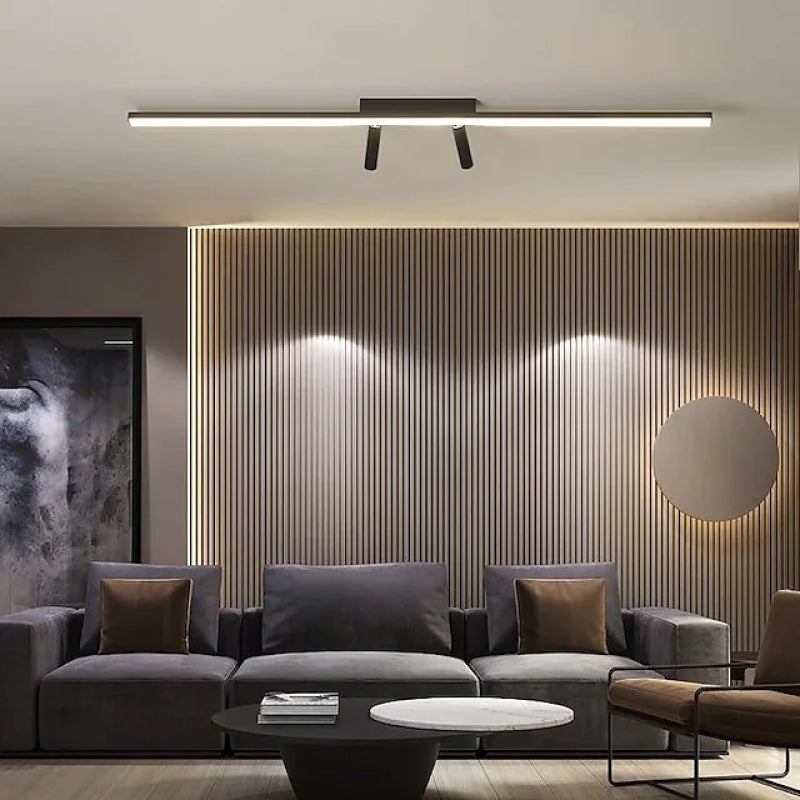 Haney Nordic Track Spotlight LED Ceiling Lamp | 31–39 in | Modular Ceiling Lamp | 3-Color Switchable | Brick by Brick