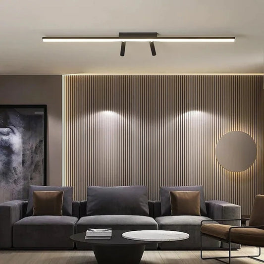 Haney Nordic Track Spotlight LED Ceiling Lamp | 31–39 in | Modular Ceiling Lamp | 3-Color Switchable | Brick by Brick