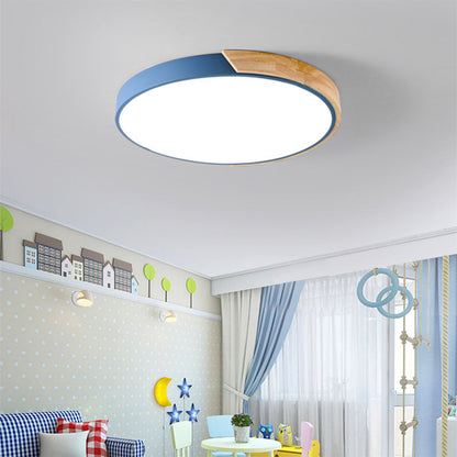 Colorful LED Round Ceiling Light | Modern Acrylic Fixture | Vibrant Decorative Lighting | Brick by Brick