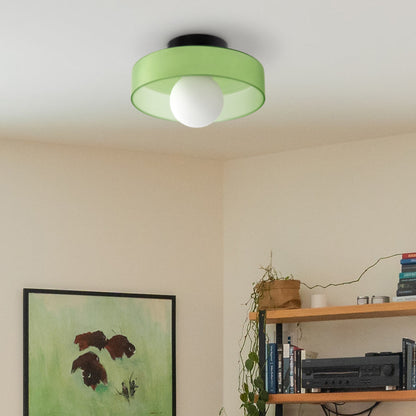 Glass Ceiling Light | 9.8–13.7in | Modern Glow | Elegant Interior Accent | Brick by Brick