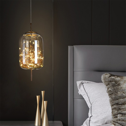 Nordic Pendant Light | Luxury LED Lighting | Modern Glass Pendant | Energy-Efficient Home Décor | Brick by Brick