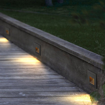 Orr Outdoor Deck Step Light | 2.4 - 8.3 in | Waterproof LED Pathway Light | Garden & Stair Safety | Brick by Brick