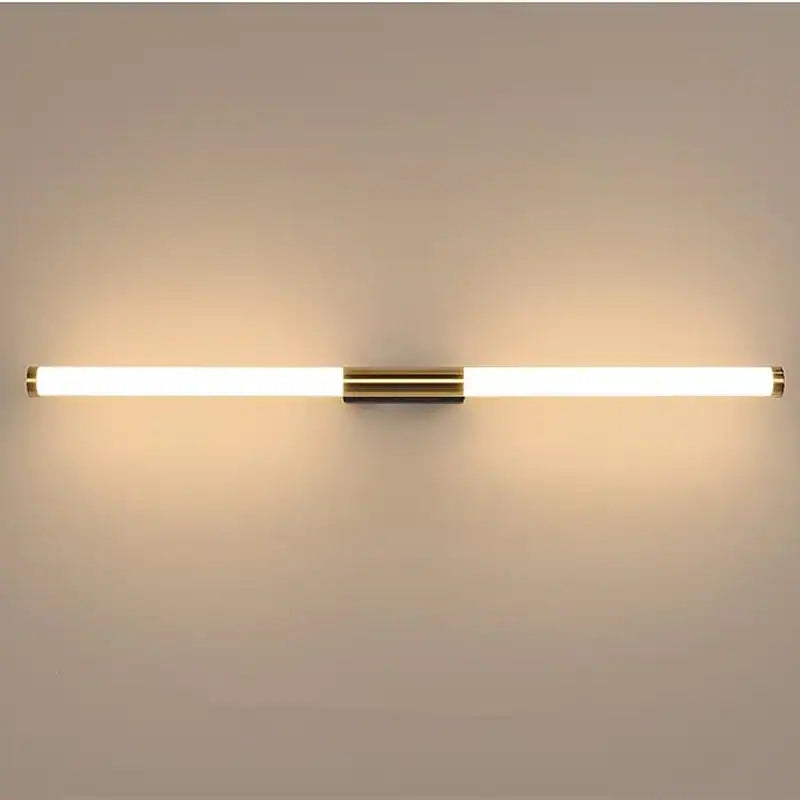 Modern Bar Wall Light | L19.3 - L27.2 in | Gold Linear Design | Minimalist Metal | Brick by Brick