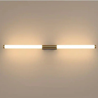Modern Bar Wall Light | L19.3 - L27.2 in | Gold Linear Design | Minimalist Metal | Brick by Brick