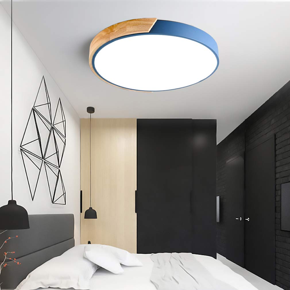 Colorful LED Round Ceiling Light | Modern Acrylic Fixture | Vibrant Decorative Lighting | Brick by Brick