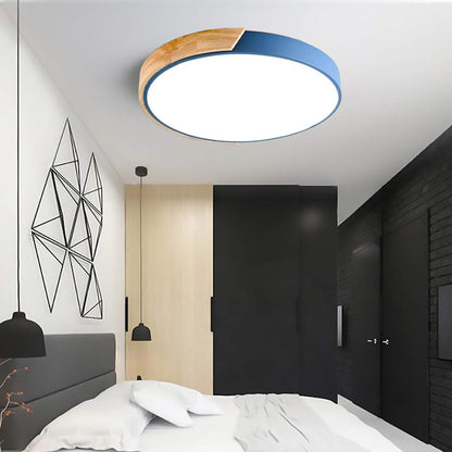 Colorful LED Round Ceiling Light | Modern Acrylic Fixture | Vibrant Decorative Lighting | Brick by Brick