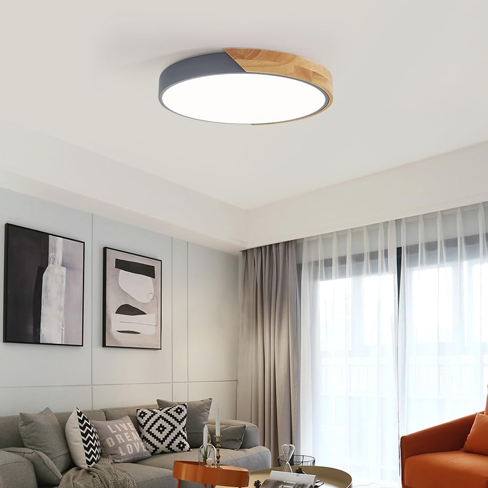 Colorful LED Round Ceiling Light | Modern Acrylic Fixture | Vibrant Decorative Lighting | Brick by Brick