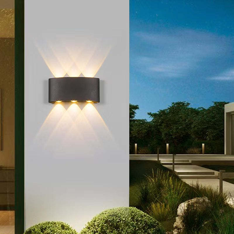 Waterproof RGB LED Wall Light | 3.15 x 3-12.4 in | Aluminum Outdoor & Indoor | Energy-Efficient | Brick by Brick