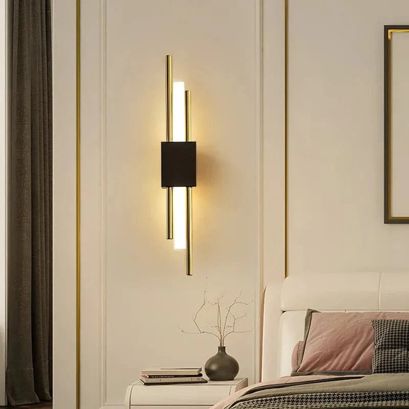 Stylish Wall Light | 19.7″ | Iron Acrylic | LED Sconce |  3‑Colour Switch | Brick by Brick