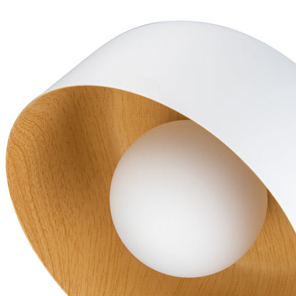Minimalist Flush Mount Ceiling Light | D8.66 in × H5.12 in | Modern LED Fixture | Brick by Brick