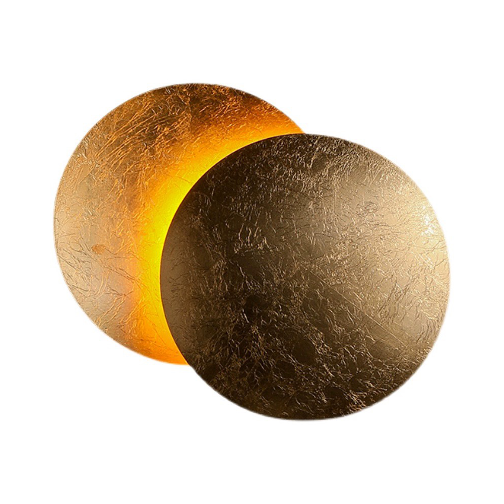 Rotating Round Wall Light | Modern LED Fixture | 7.8–9.8 in | Creative Iron Design | Brick by Brick