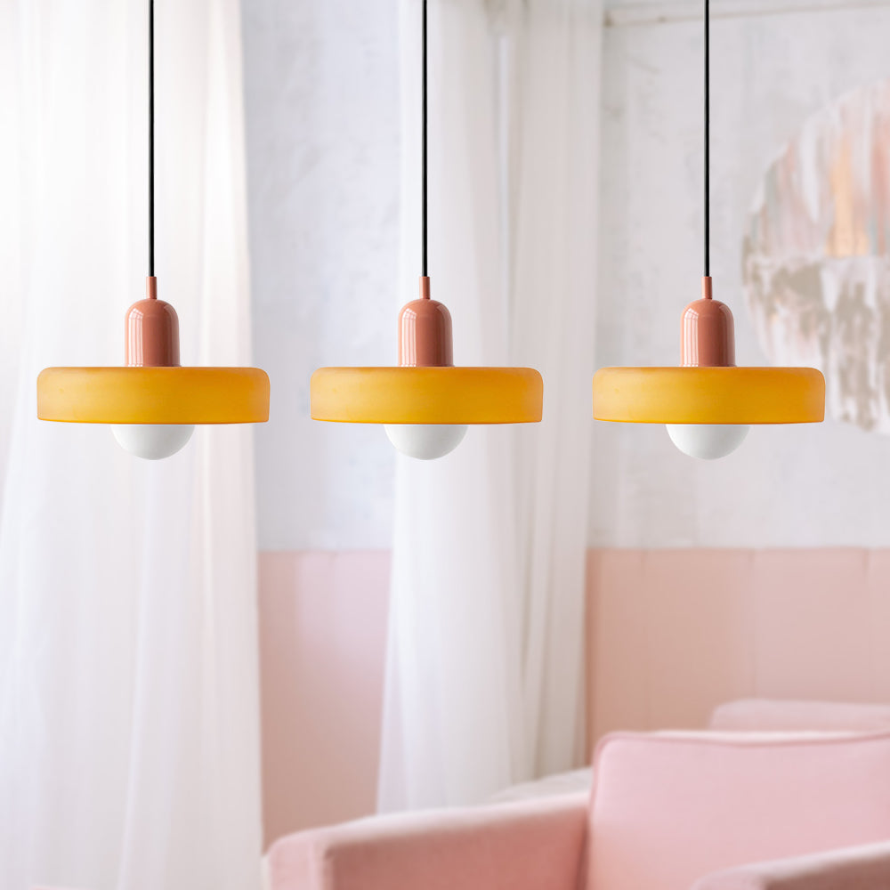 3-Light Glass Chandelier | 59.06 x 38.98 in | Contemporary Ceiling Fixture | Elegant Home Décor Lighting | Brick by Brick