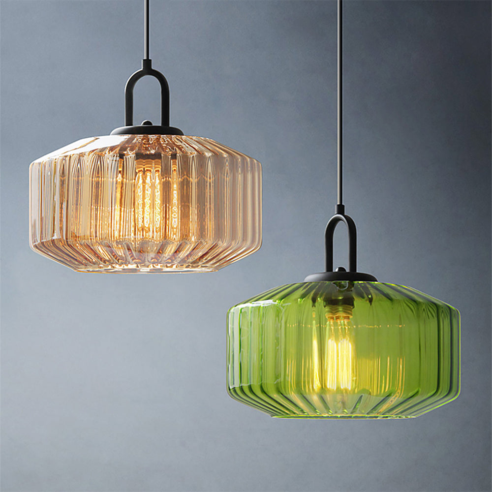 Contemporary Glass Pendant Lighting | 6.29 x 11.02 in | Stylish Ceiling Fixture | Perfect for Decor | Brick by Brick