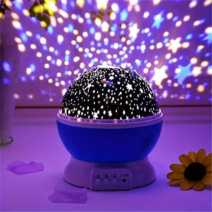 LED Starry Sky Projector Lamp | Galaxy & Planet Ceiling Light | Relaxation & Sleep Aid | Brick by Brick