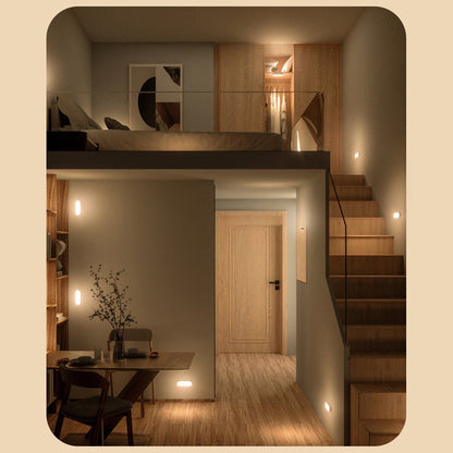 Motion Sensor Wall Light | USB Rechargeable & Wireless | 3 Light Modes | Magnetic Mount