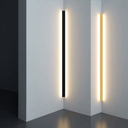 Minimalist LED Linear Wall Lamp | Modern Metal & Acrylic Fixture | 23.6–47.2 in | Brick by Brick