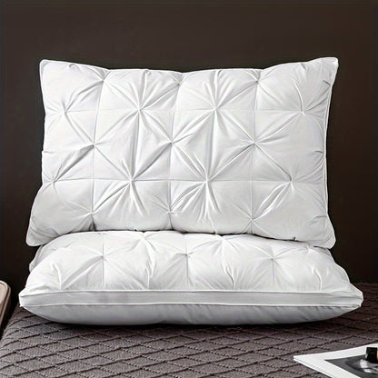 Luxury Hotel Pillow | Diamond-Quilted Memory Support | Neck Alignment and Comfort | Brick by Brick