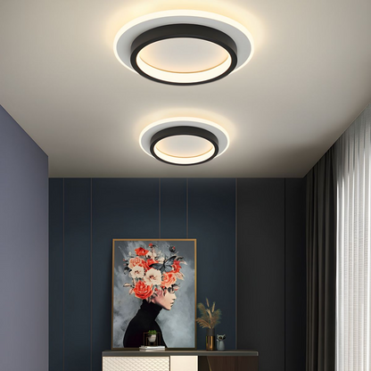 Sleek LED Hallway Ceiling Lamp | 8.3" or 9.4" Metal & Acrylic Fixture | Energy-Saving | Brick by Brick