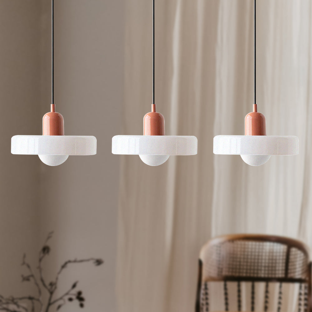 3-Light Glass Chandelier | 59.06 x 38.98 in | Contemporary Ceiling Fixture | Elegant Home Décor Lighting | Brick by Brick