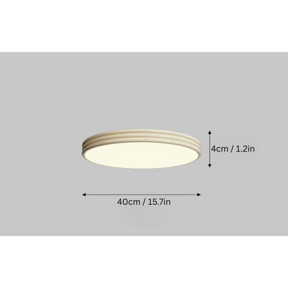 Bauhaus Green Ceiling Lamp | 11.8 - 19.7 in | Round Mid-Century LED Light | Colorful Decorative Lighting | Brick by Brick