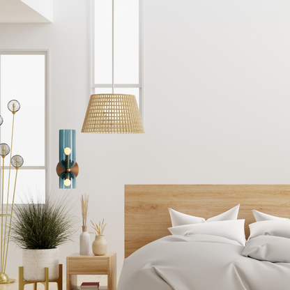 Morandi Double-Head LED Wall Lamp | 13.8 x 5.5 x 4.7 in | Metal & Glass | Dual Shade | Brick by Brick