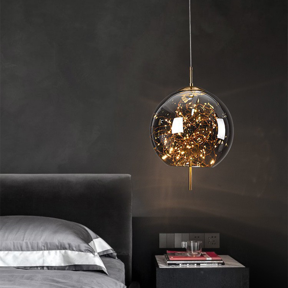 Nordic Pendant Light | Luxury LED Lighting | Modern Glass Pendant | Energy-Efficient Home Décor | Brick by Brick