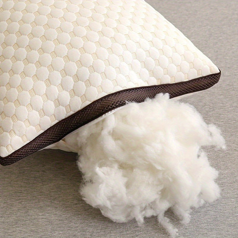 Ergonomic Body Pillow | 19 x 29 - 71 in | 3D Knit Massage Structure | Neck, Back, and Belly Support | Brick by Brick