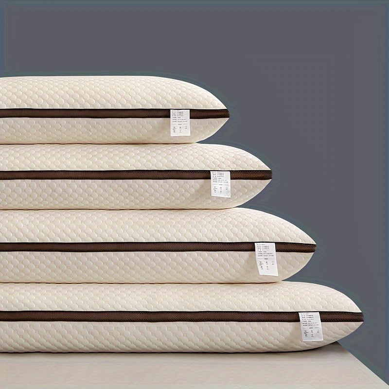Ergonomic Body Pillow | 19 x 29 - 71 in | 3D Knit Massage Structure | Neck, Back, and Belly Support | Brick by Brick