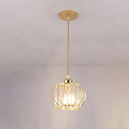 Nordic Glass Pendant Light | 6.3 in | Globular Shade | Modern Minimalist Lighting | Elegant Home Accent | Brick by Brick