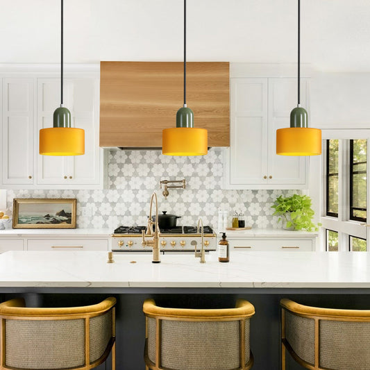 Bauhaus Glass Pendant Light | Modern Globe Design | Adjustable Ceiling Lamp | Brick by Brick